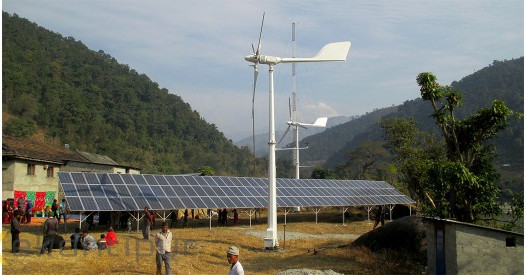 25 KW wind-solar hybrid energy project redefining Bhorleni